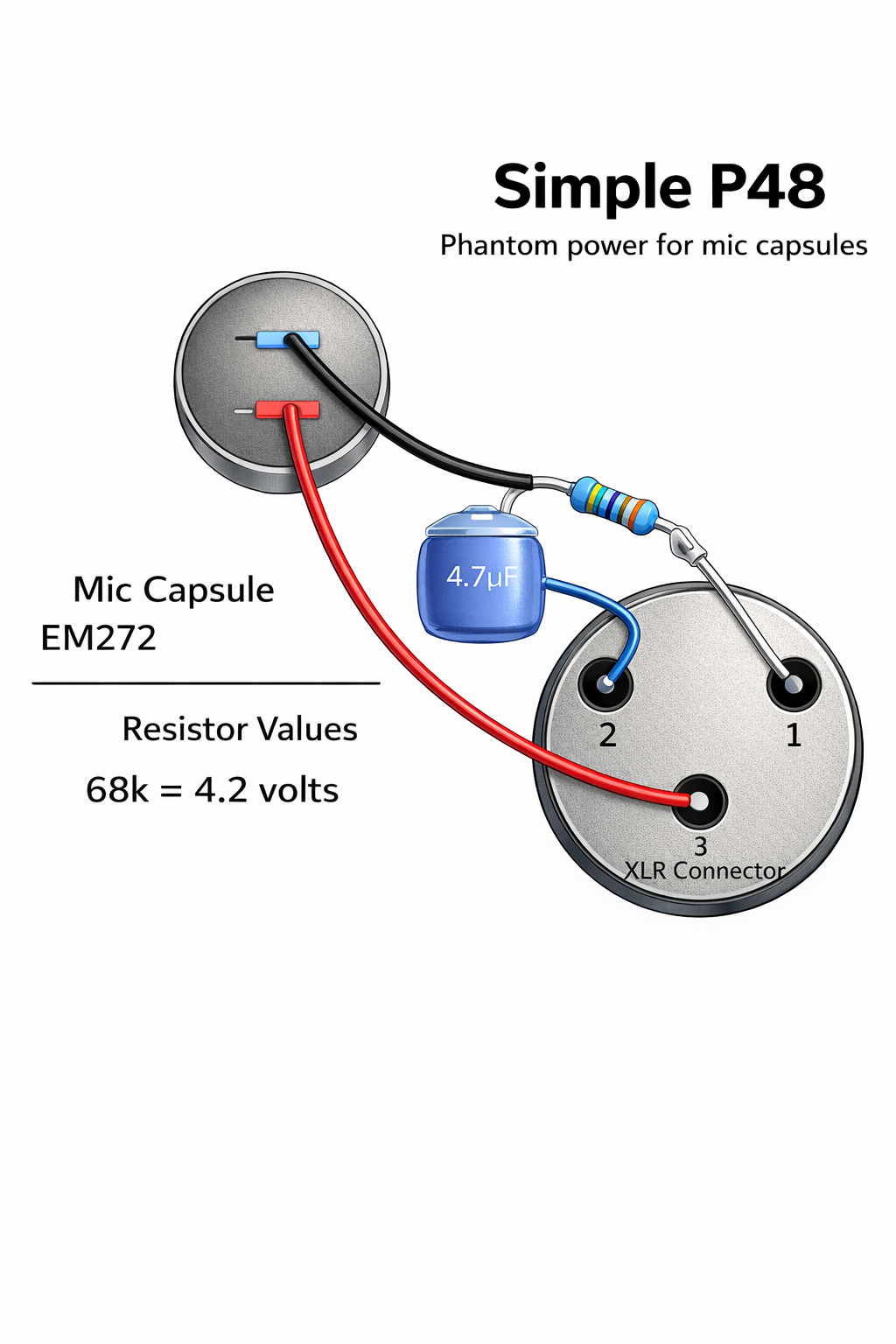 Three-microphone array using Primo EM272Z1 capsules